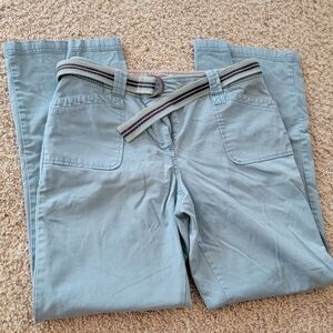 New York & Company Women’s Size 12 Light Blue Pants w/ Belt